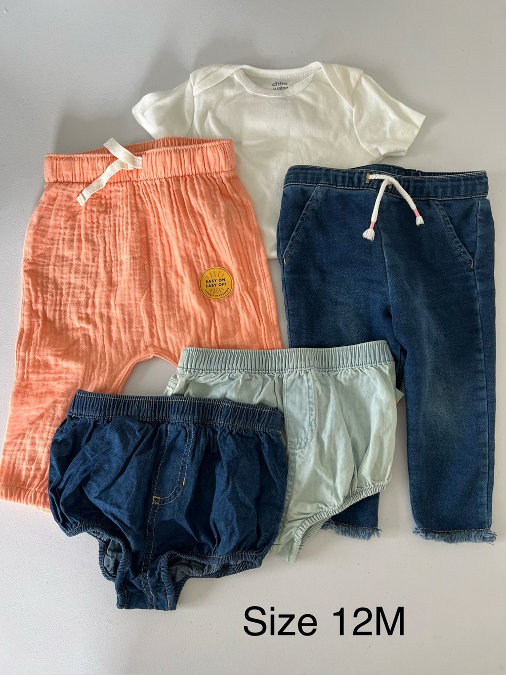 New 5PC Lot Girls size 12M